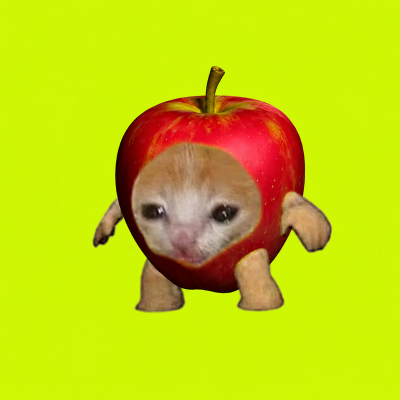 Apple Cat drawing his bow